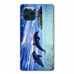 Coque Iphone 11 Pro Max (6,5") Dauphin ile