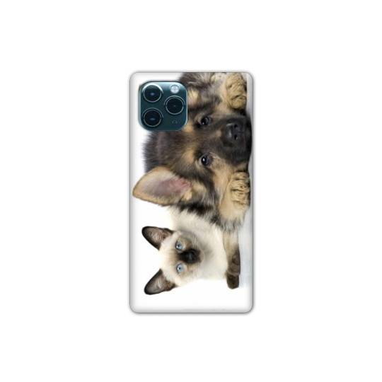Coque Iphone 11 Pro Max (6,5") Chien vs chat