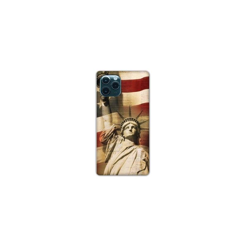 Coque Iphone 11 Pro Max (6,5") Amerique USA Statue liberté