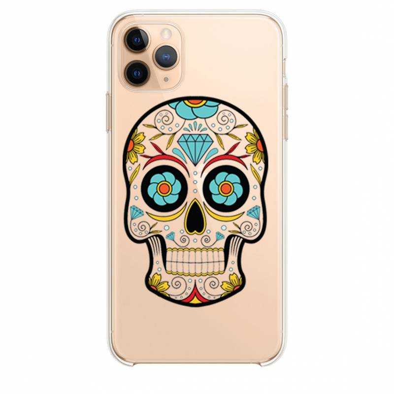 Coque transparente Iphone 11 (5,8") tete mort