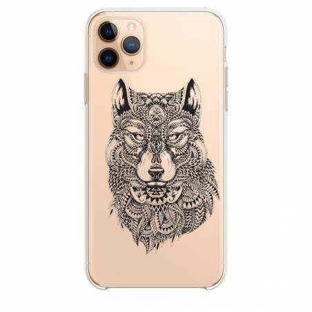 Coque transparente Iphone 11 (5,8") loup