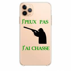 Coque transparente Iphone 11 (5,8") jpeux pas jai chasse