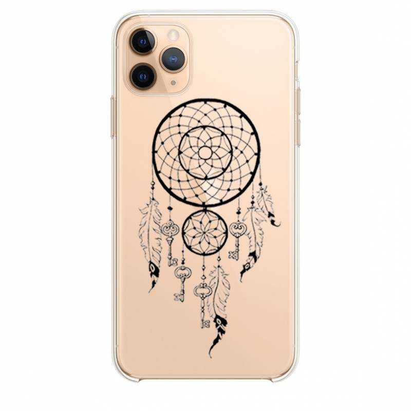 Coque transparente Iphone 11 (5,8") feminine attrape reve cle