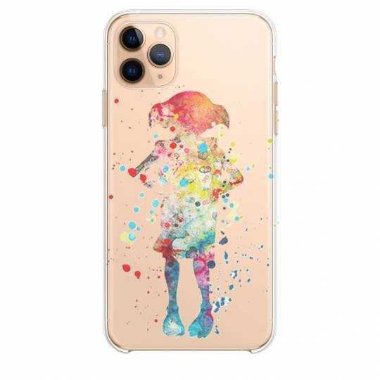Coque transparente Iphone 11 (5,8") Dobby colore