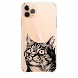 Coque transparente Iphone 11 (5,8") Chaton