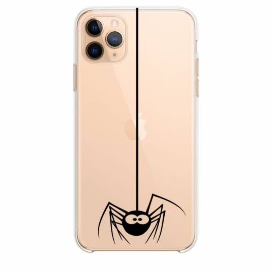 Coque transparente Iphone 11 (5,8") Araignee
