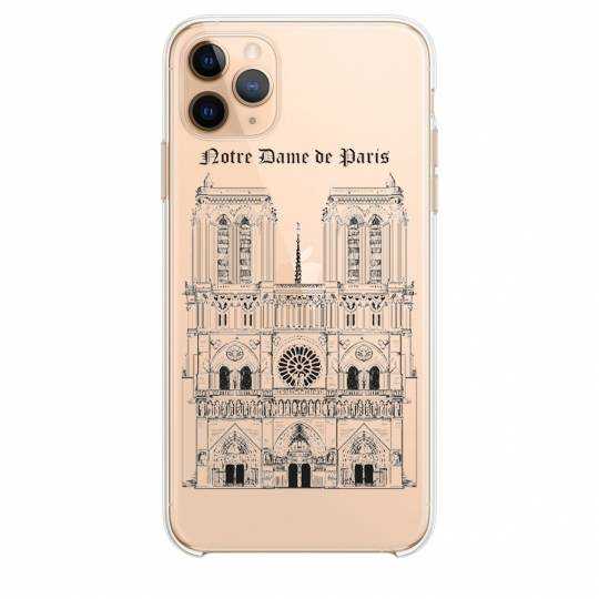 Coque transparente Iphone 11 Pro (6,1") Notre Dame Paris
