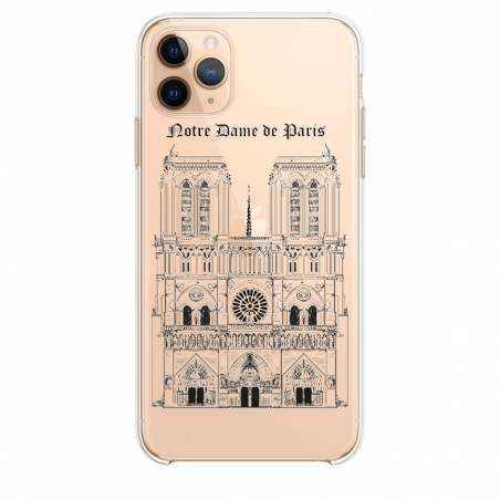 Coque transparente Iphone 11 Pro (6,1") Notre Dame Paris