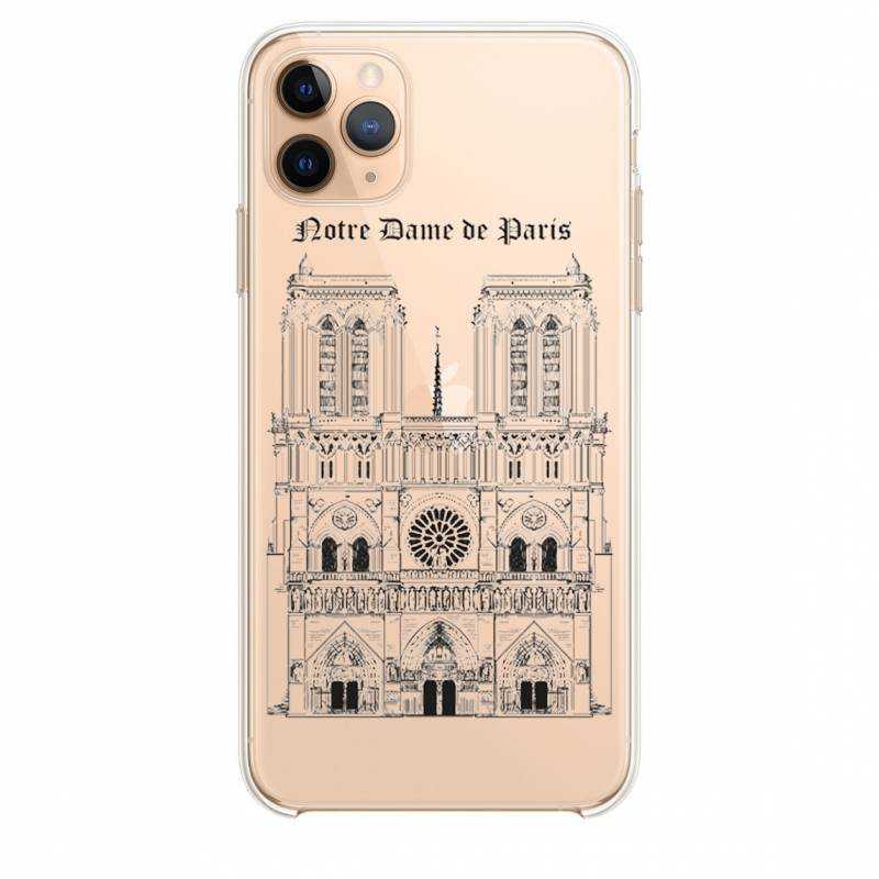 Coque transparente Iphone 11 Pro (6,1") Notre Dame Paris
