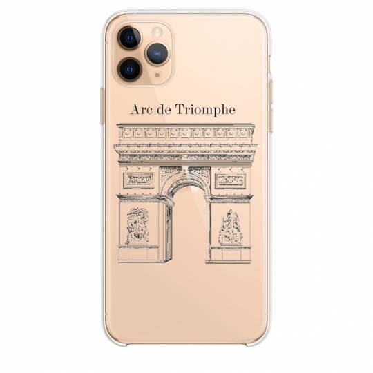 Coque transparente Iphone 11 Pro (6,1") Arc triomphe