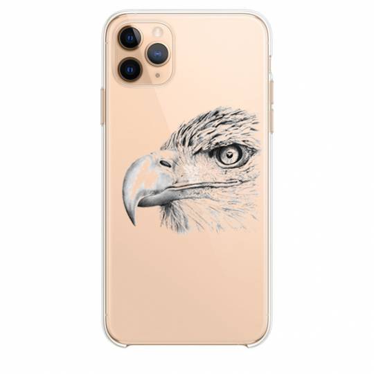 Coque transparente Iphone 11 Pro Max (6,5") aigle