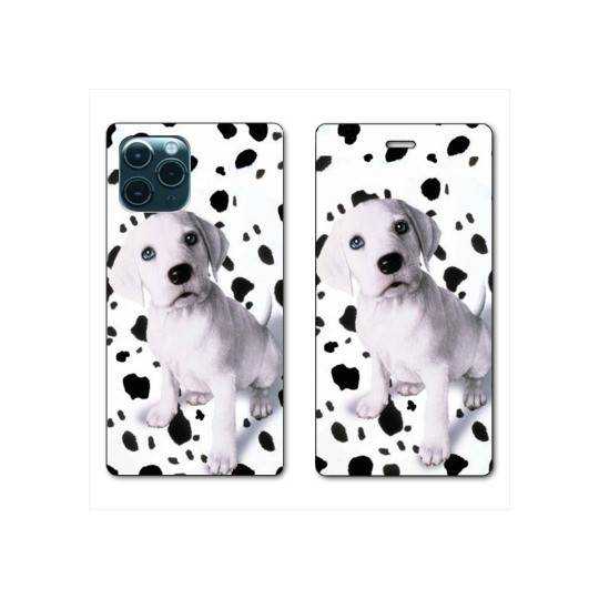 RV Housse cuir portefeuille Iphone 11 (5,8") Chien dalmatien