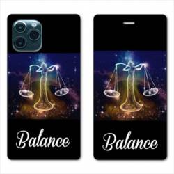 RV Housse cuir portefeuille Iphone 11 (5,8") signe zodiaque Balance2
