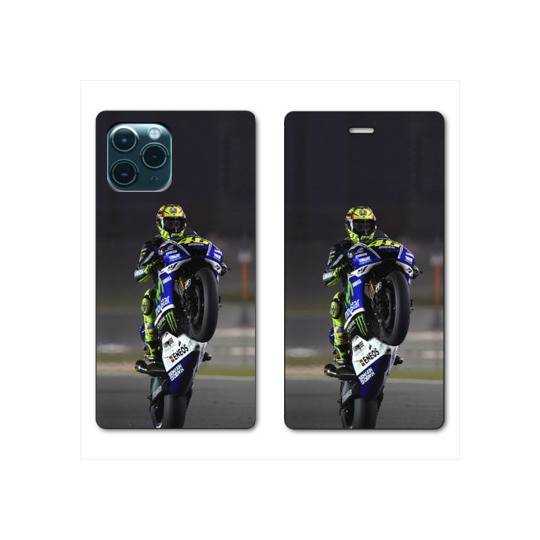 RV Housse cuir portefeuille Iphone 11 (5,8") Moto Wheeling