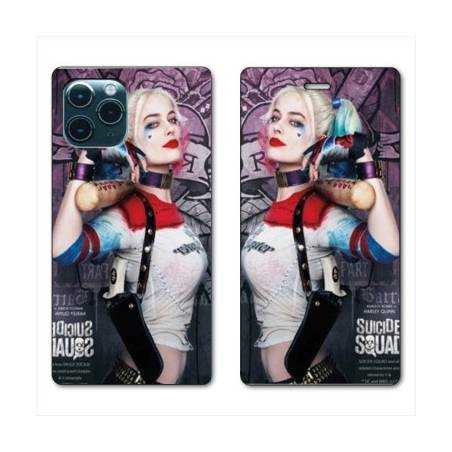 RV Housse cuir portefeuille Iphone 11 (5,8") Harley Quinn Batte