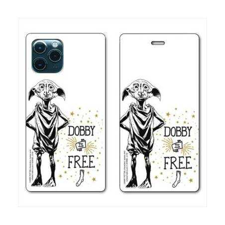 RV Housse cuir portefeuille Iphone 11 (5,8") WB License harry potter dobby Free B