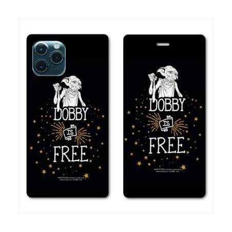 RV Housse cuir portefeuille Iphone 11 (5,8") WB License harry potter dobby Free N