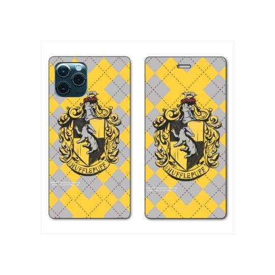 RV Housse cuir portefeuille Iphone 11 (5,8") WB License harry potter ecole Hufflepuff