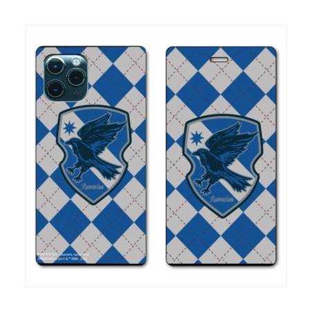 RV Housse cuir portefeuille Iphone 11 (5,8") WB License harry potter ecole Ravenclaw
