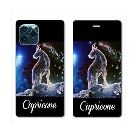 RV Housse cuir portefeuille Iphone 11 Pro (6,1") signe zodiaque Capricorne2