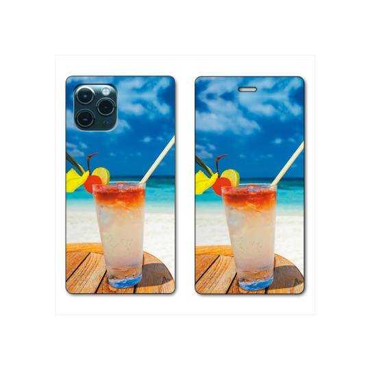 RV Housse cuir portefeuille Iphone 11 Pro (6,1") Cocktail