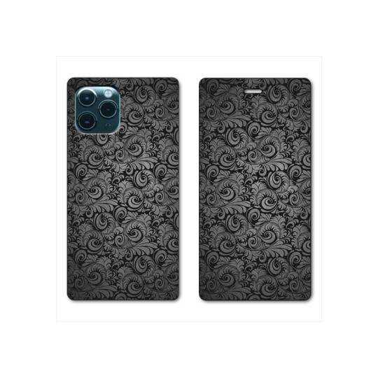RV Housse cuir portefeuille Iphone 11 Pro (6,1") Texture velours