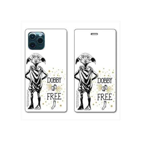 RV Housse cuir portefeuille Iphone 11 Pro (6,1") WB License harry potter dobby Free B