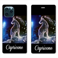 RV Housse cuir portefeuille Iphone 11 Pro Max (6,5") signe zodiaque Capricorne2