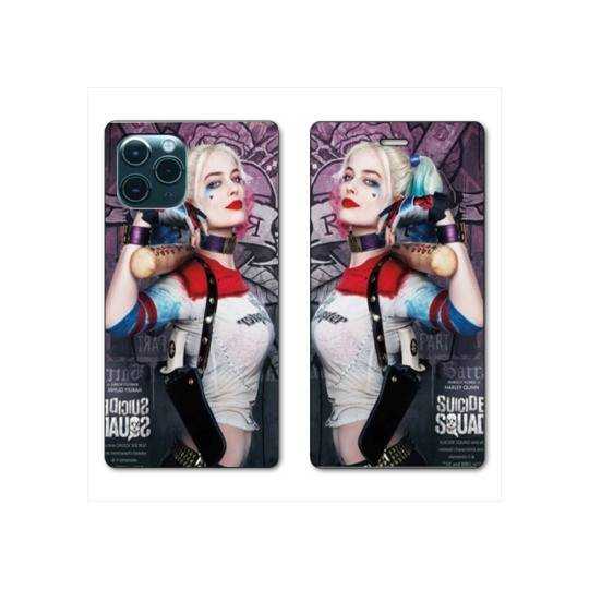 RV Housse cuir portefeuille Iphone 11 Pro Max (6,5") Harley Quinn Batte