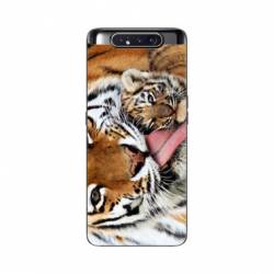Coque Samsung Galaxy A80 bebe tigre