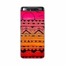 Coque Samsung Galaxy A80 motifs Aztec azteque soleil