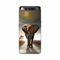 Coque Samsung Galaxy A80 savane Elephant route