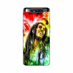 Coque Samsung Galaxy A80 Bob Marley Color