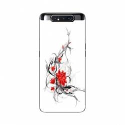 Coque Samsung Galaxy A80 fleur épine