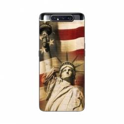 Coque Samsung Galaxy A80 Amerique USA Statue liberté