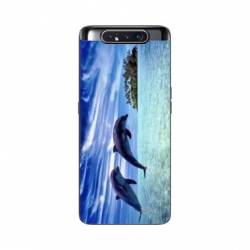 Coque Samsung Galaxy A80 Dauphin ile