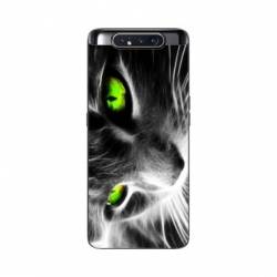 Coque Samsung Galaxy A80 Chat Vert