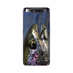 Coque Samsung Galaxy A80 peche truite