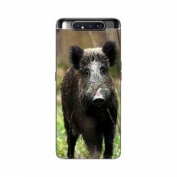 Coque Samsung Galaxy A80 chasse sanglier bois