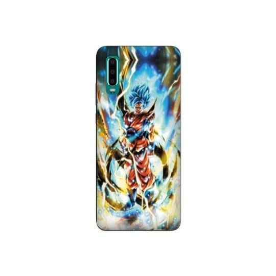Coque Huawei P30 Manga Dragon Ball Sangoku Blanc