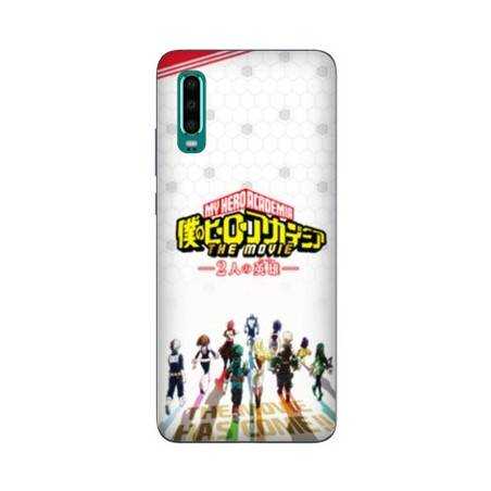 Coque Huawei P30 Manga My hero acadamia blanc