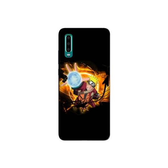 Coque Huawei P30 Manga Naruto noir