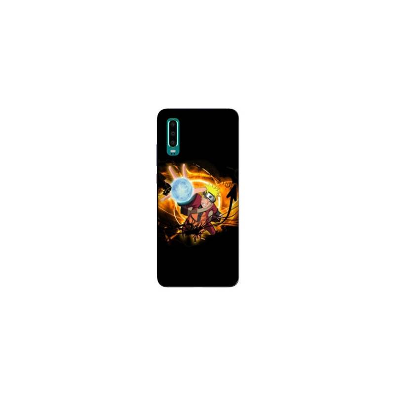 Coque Huawei P30 Manga Naruto noir