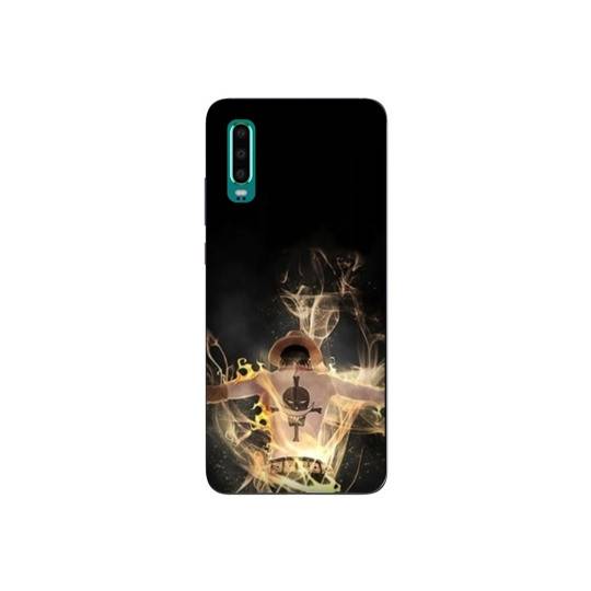 Coque Huawei P30 Manga One Piece Ace noir