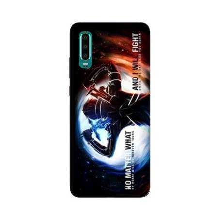 Coque Huawei P30 Manga SAO sword Art Online Fight