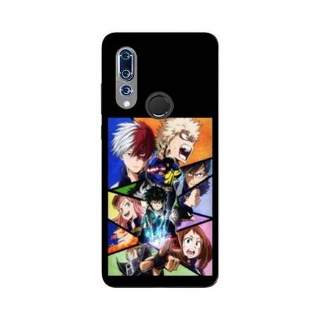 Coque Huawei P30 LITE Manga My hero acadamia noir