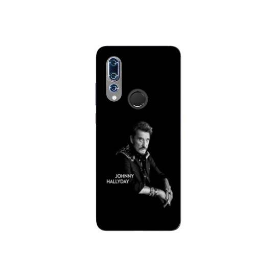 Coque Huawei P30 LITE Johnny Hallyday Noir