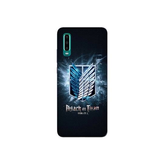 Coque Huawei P30 PRO Manga Attaque titans noir