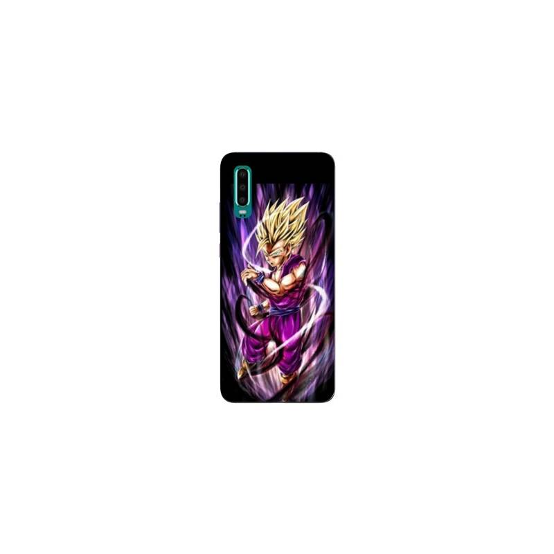 Coque Huawei P30 PRO Manga Dragon Ball Sangohan violet