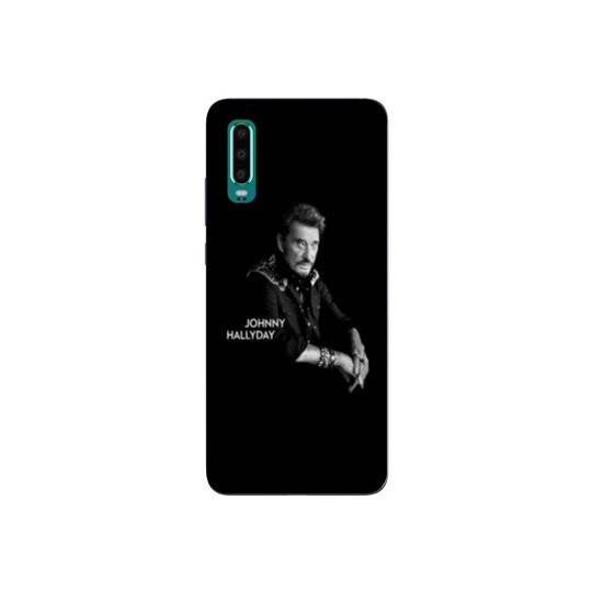 Coque Huawei P30 PRO Johnny Hallyday Noir